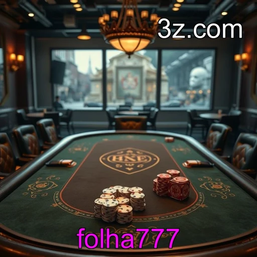 Poker Empolgante no Folha777: Entre no Jogo e Vença!